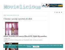 Tablet Screenshot of movielicious.it